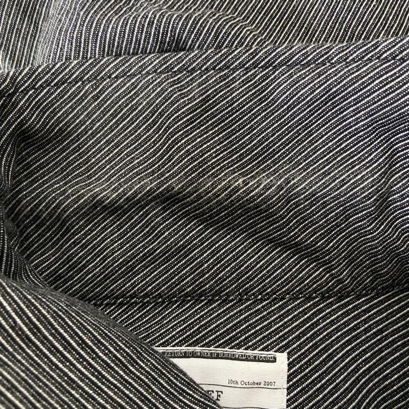 シャリーフ SHAREEF ジャケット、上着 ジャンパー、ブルゾン SHAREEF シャリーフ 2019AW SHORT SHIRTS BLOUON ジャケット 1 グレー 19713038 1 ストライプ 灰 / グレー / gray メンズ USED 古着 中古 50121770