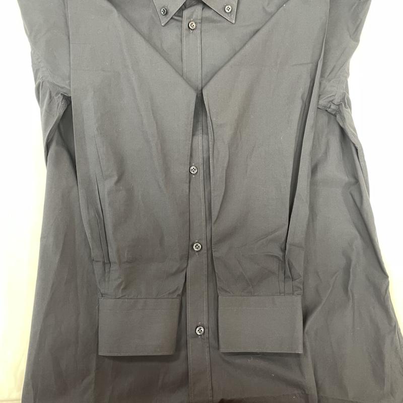 フェンディ FENDI シャツ、ブラウス 長袖 FS0354 HMH PR12-11-4588 ボタンダウン L/S SHIRTS ロングスリーブ 40 紺 / ネイビー / navy メンズ USED 古着 中古 50121814