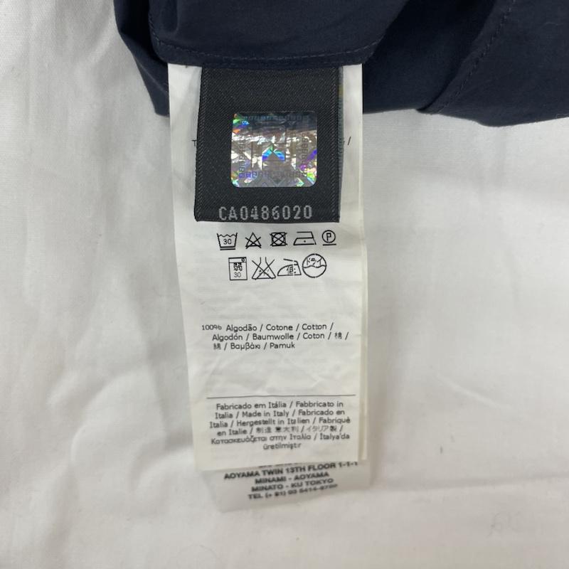 フェンディ FENDI シャツ、ブラウス 長袖 FS0354 HMH PR12-11-4588 ボタンダウン L/S SHIRTS ロングスリーブ 40 紺 / ネイビー / navy メンズ USED 古着 中古 50121814