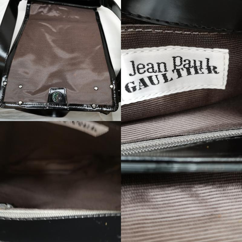 ジャンポールゴルチエ Jean Paul Gaultier ショルダーバッグ ショルダーバッグ Vサイバー ショルダー バッグ 斜め掛け 玉虫色 スタッズ - メンズ USED 古着 中古 50122021