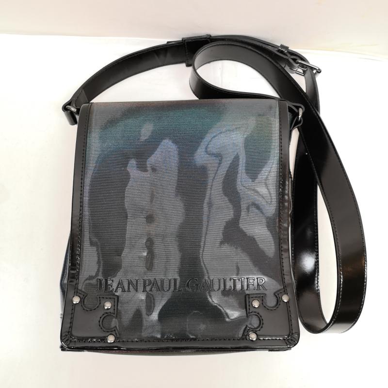 ジャンポールゴルチエ Jean Paul Gaultier ショルダーバッグ ショルダーバッグ Vサイバー ショルダー バッグ 斜め掛け 玉虫色 スタッズ - メンズ USED 古着 中古 50122021