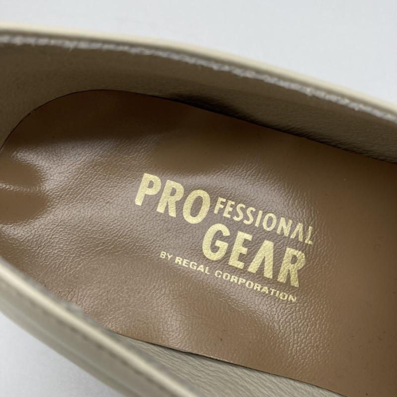 リーガル REGAL スリッポン スリッポン PRO FESSIONAL REGAL レザー スリッポン ローヒール 25-1/2 EEE 25.5cm 無地 アイボリー / アイボリー / レディース USED 古着 中古 50122107