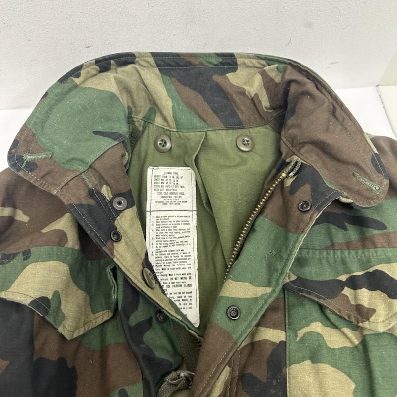古着 USED ジャケット、上着 フライトジャケット 8415-01-099-7828 US ARMY Vintage Woodland Camo Cold Weather Field Jacket ミリタリー XS カモフラージュ柄・迷彩 カーキ / カーキ / khaki メンズ USED 古着 中古 50122340