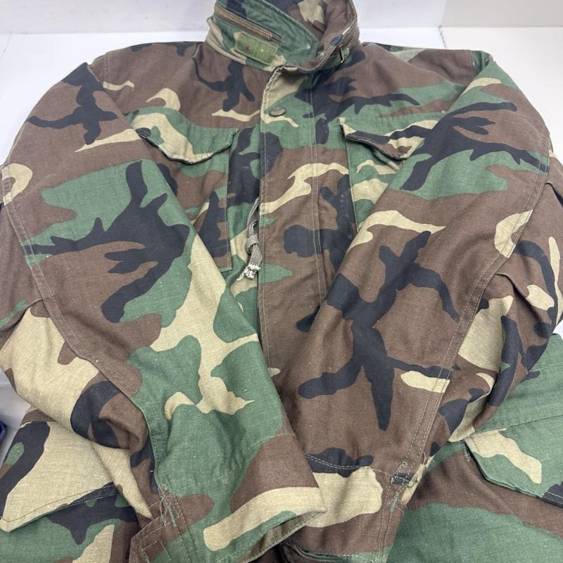 古着 USED ジャケット、上着 フライトジャケット 8415-01-099-7828 US ARMY Vintage Woodland Camo Cold Weather Field Jacket ミリタリー XS カモフラージュ柄・迷彩 カーキ / カーキ / khaki メンズ USED 古着 中古 50122340