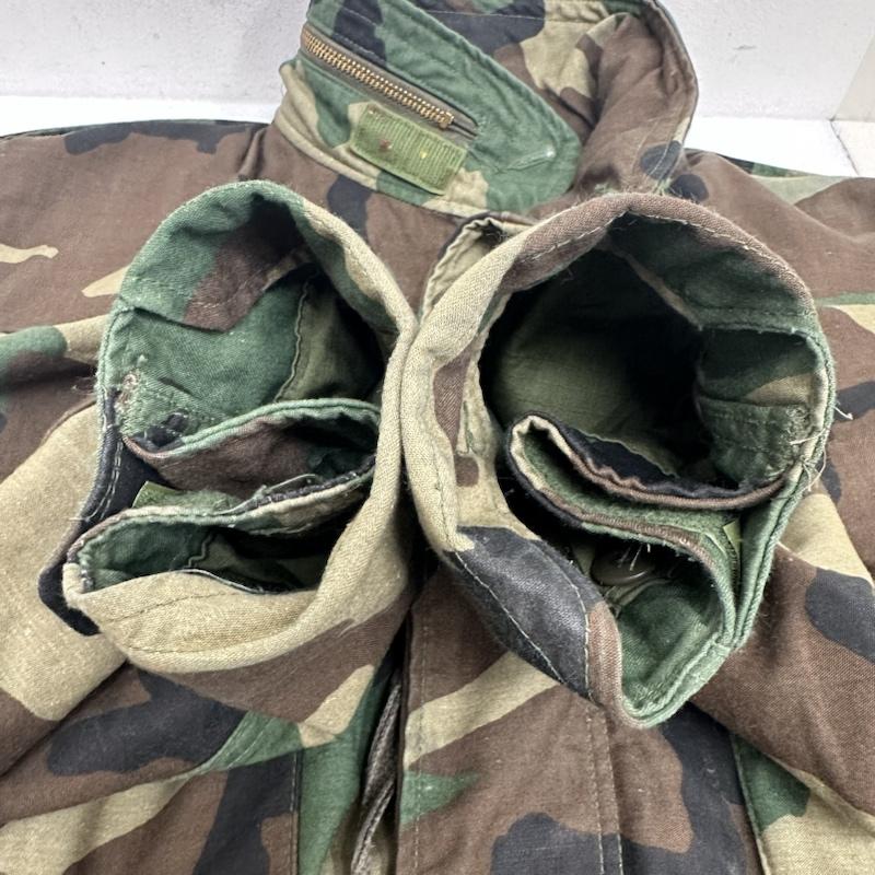 古着 USED ジャケット、上着 フライトジャケット 8415-01-099-7828 US ARMY Vintage Woodland Camo Cold Weather Field Jacket ミリタリー XS カモフラージュ柄・迷彩 カーキ / カーキ / khaki メンズ USED 古着 中古 50122340