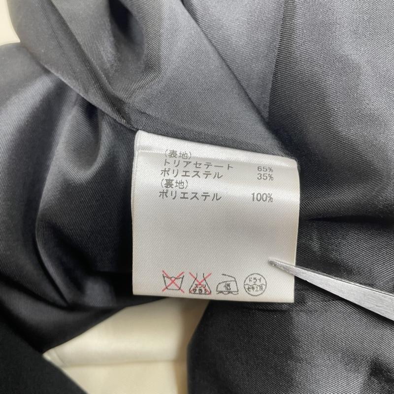 ダイアグラムグレースコンチネンタル DIAGRAMGRACECONTINENTAL ワンピース ミニスカート ミニワンピース チュニック ガラスビーズ 長袖 二段フレアスカート 38 無地 オフホワイト / オフホワイト / X 黒 / ブラック / black レディース USED 古着 中古 50122472