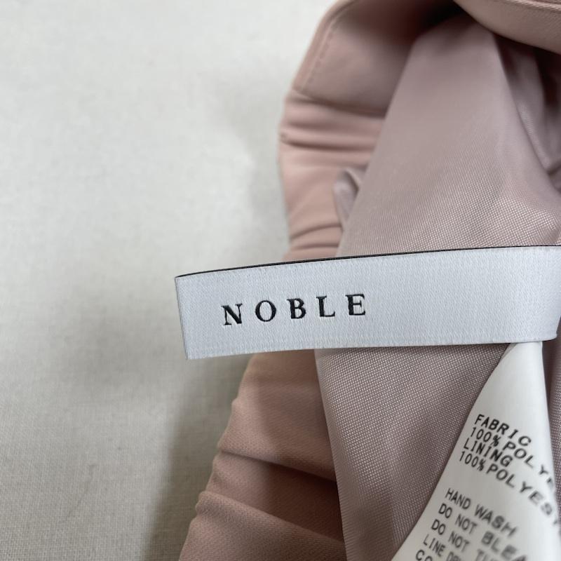 ノーブル NOBLE パンツ ワークパンツ、ペインターパンツ タック入り ハイウエスト センタープレス ワイドパンツ 20-030-240-6231-4-0 36 無地 桃 / ピンク / pink レディース USED 古着 中古 50122474