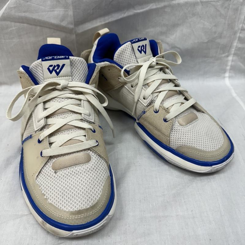 ナイキ NIKE スニーカー スニーカー FD2336-004 JORDAN BRAND JORDAN ONE TAKE 5 PF ジョーダン ブランド ジョーダン ワン テイク 27.0cm 白 / ホワイト / white X 青 / ブルー / blue メンズ USED 古着 中古 50122493