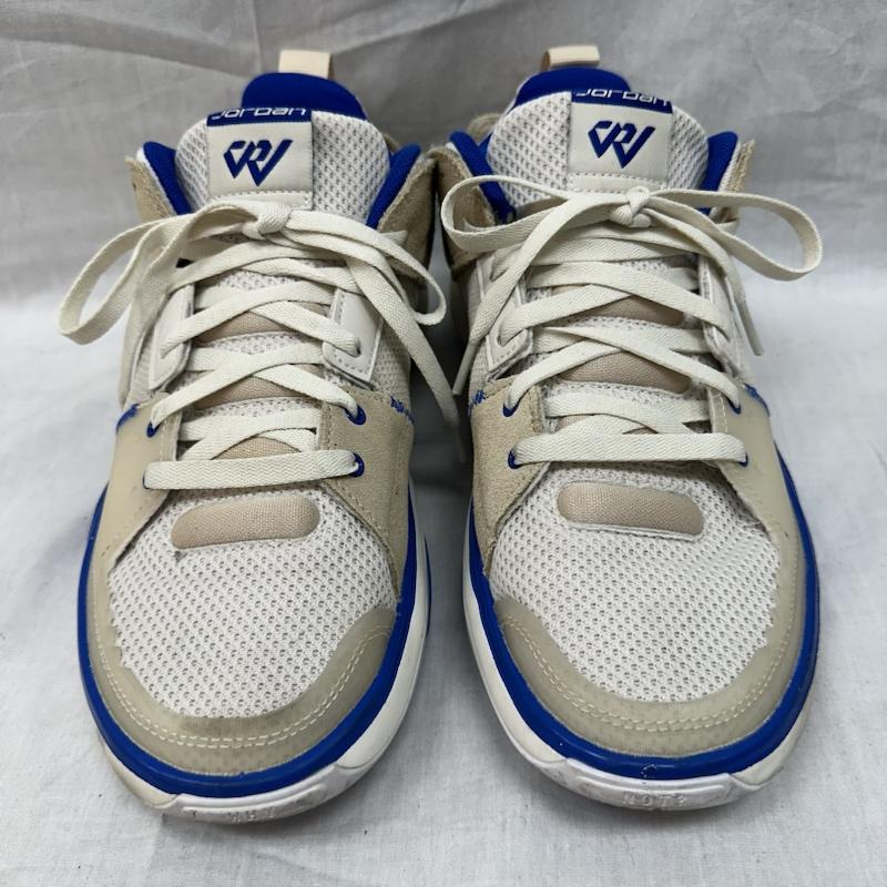 ナイキ NIKE スニーカー スニーカー FD2336-004 JORDAN BRAND JORDAN ONE TAKE 5 PF ジョーダン ブランド ジョーダン ワン テイク 27.0cm 白 / ホワイト / white X 青 / ブルー / blue メンズ USED 古着 中古 50122493