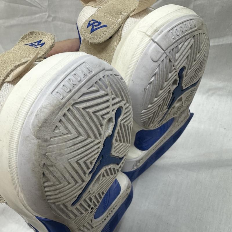 ナイキ NIKE スニーカー スニーカー FD2336-004 JORDAN BRAND JORDAN ONE TAKE 5 PF ジョーダン ブランド ジョーダン ワン テイク 27.0cm 白 / ホワイト / white X 青 / ブルー / blue メンズ USED 古着 中古 50122493