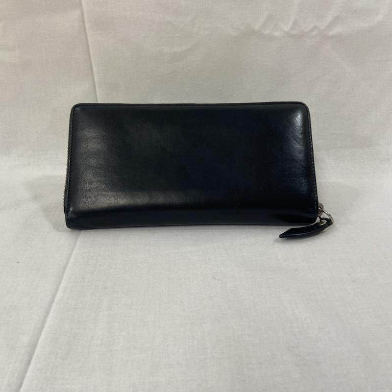 ウ゛ィウ゛ィアンウエストウッドアング Vivienne Westwood Anglomania 財布 長財布 Vivienne Westwood ANGLONANIA ヴィヴィアンウエストウッドアングロマニア SONIA ZIP ROUND WALLET 長財布 ブラック ロゴ、文字 黒 / ブラック / black メンズ USED 古着 中古 50122565