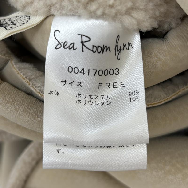 古着 USED ジャケット、上着 ジャンパー、ブルゾン Sea Room Lynn シールームリン 004170003 フーディ フェイク ムートン 裏ボア ベスト FREE ベージュ / ベージュ / beige レディース USED 古着 中古 50122606