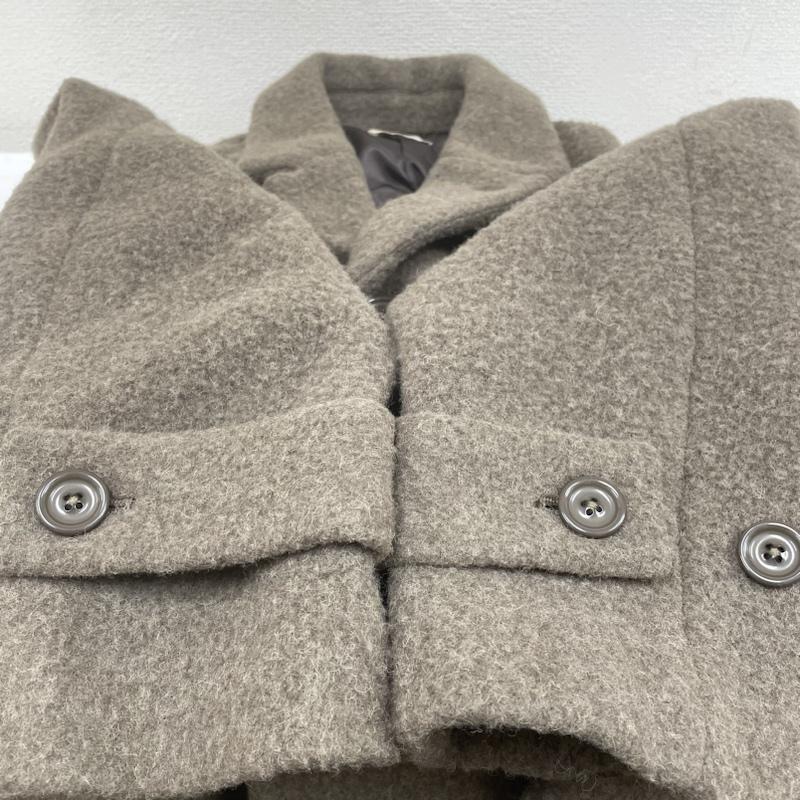マチュアリー maturely コート トレンチコート BEAMS BOY freedom pocket overcoat ボア トレンチ コート 4つポケット 無地 茶 / ブラウン / brown レディース USED 古着 中古 50122659