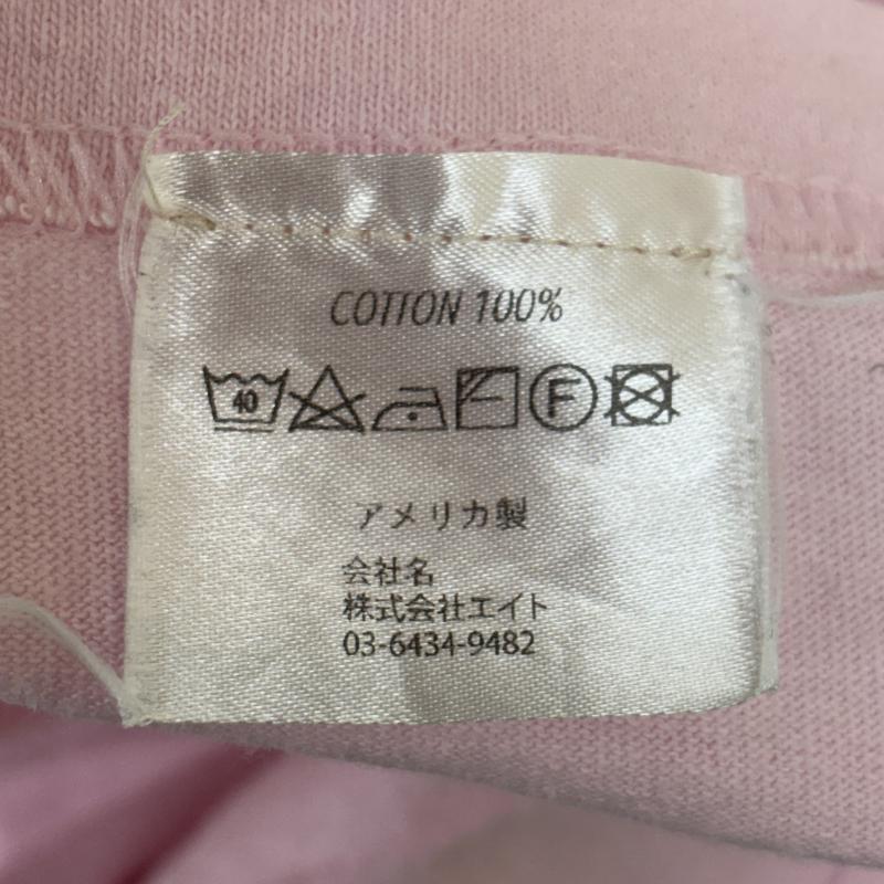 アンチソーシャルソーシャルクラブ ANTI SOCIAL SOCIAL CLUB Tシャツ 半袖 USA製 ロゴ プリント クルーネック L 桃 / ピンク / pink メンズ USED 古着 中古 50122740