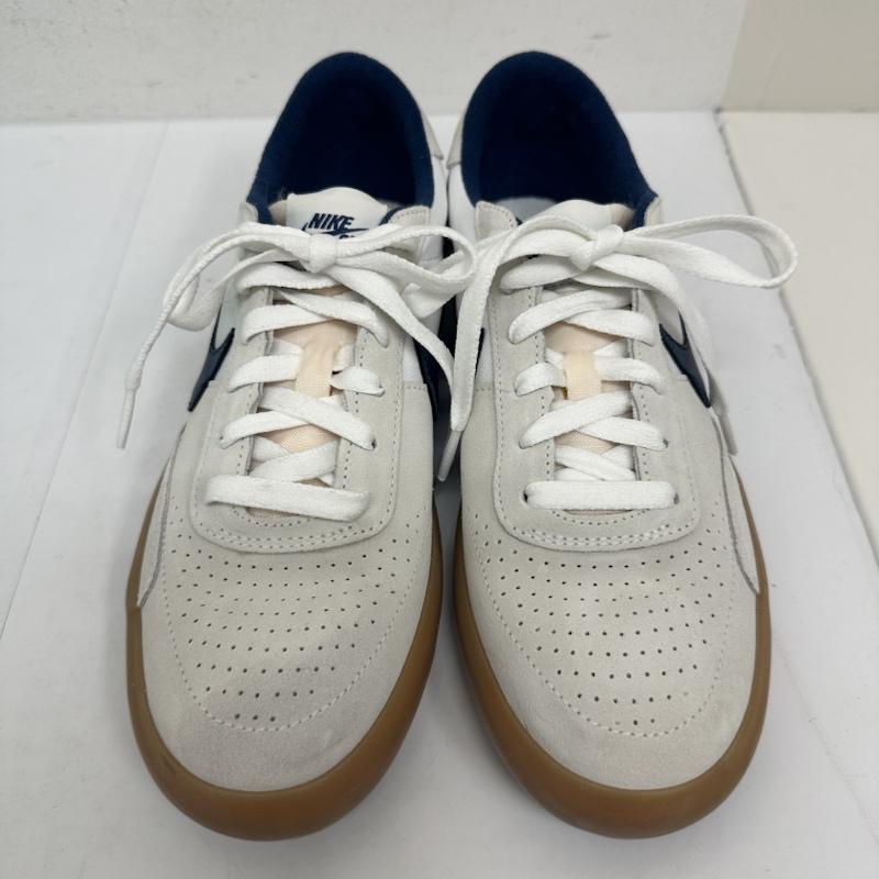 ナイキ NIKE スニーカー スニーカー CD5010-102 SB Heritage Vulc ヘリテージ バルク スケートボードシューズ 25.0cm 白 / ホワイト / white X 紺 / ネイビー / navy メンズ USED 古着 中古 50122743