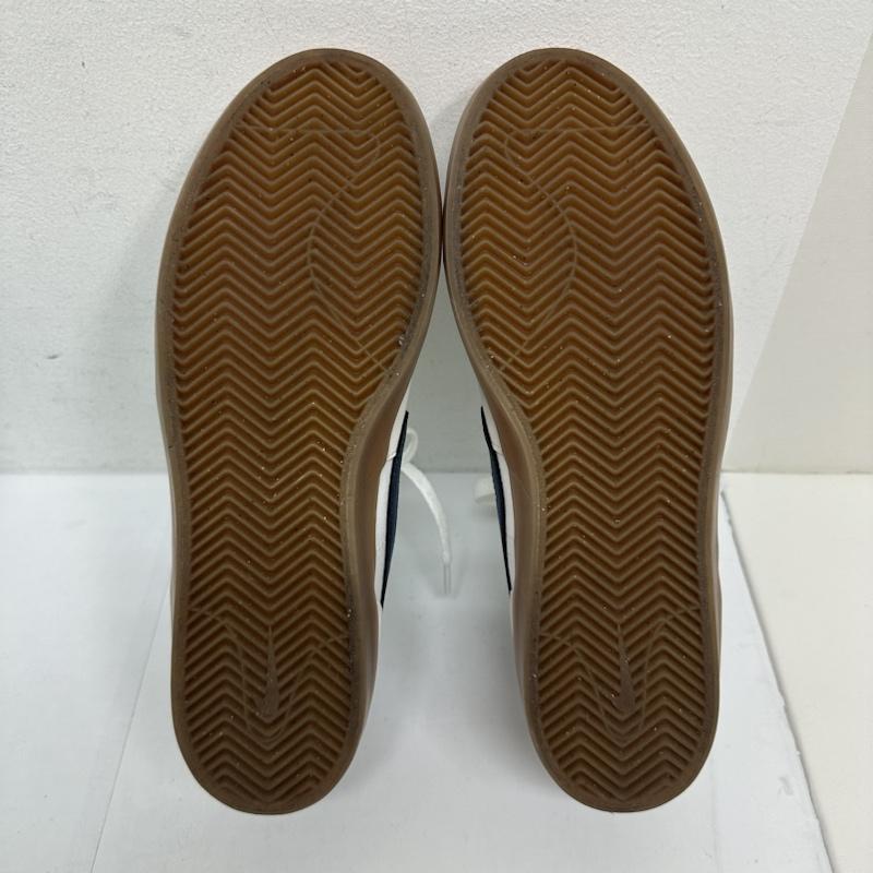 ナイキ NIKE スニーカー スニーカー CD5010-102 SB Heritage Vulc ヘリテージ バルク スケートボードシューズ 25.0cm 白 / ホワイト / white X 紺 / ネイビー / navy メンズ USED 古着 中古 50122743