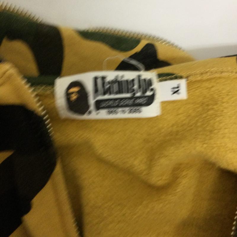 アベイシングエイプ A BATHING APE パーカー 長袖 パーカー　カモフラ　001ZPJ801001M/1ST CAMO FULL ZIP HOODIE XL カモフラージュ柄・迷彩 マルチカラー / マルチカラー / multicolor メンズ USED 古着 中古 50122814