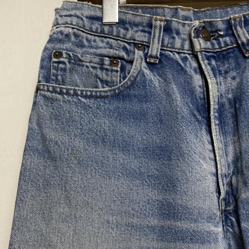 ヴィンテージ VINTAGE パンツ デニム、ジーンズ Levi s 505 80 s ジッパーフライ ストレートスリムデニムパンツ W30 L32 505-0217 30インチ 無地 青 / ブルー / blue メンズ USED 古着 中古 50122865