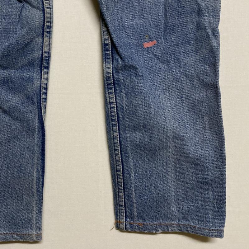 ヴィンテージ VINTAGE パンツ デニム、ジーンズ Levi s 505 80 s ジッパーフライ ストレートスリムデニムパンツ W30 L32 505-0217 30インチ 無地 青 / ブルー / blue メンズ USED 古着 中古 50122865