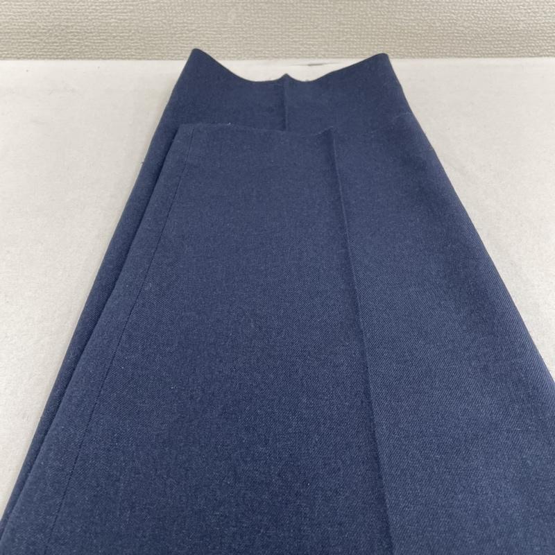 エヌハリウッド N.HOOLYWOOD パンツ スラックス センタープレス スラックス タック パンツ ジップアップ 無地 152-PT03 36 無地 紺 / ネイビー / navy メンズ USED 古着 中古 50122872