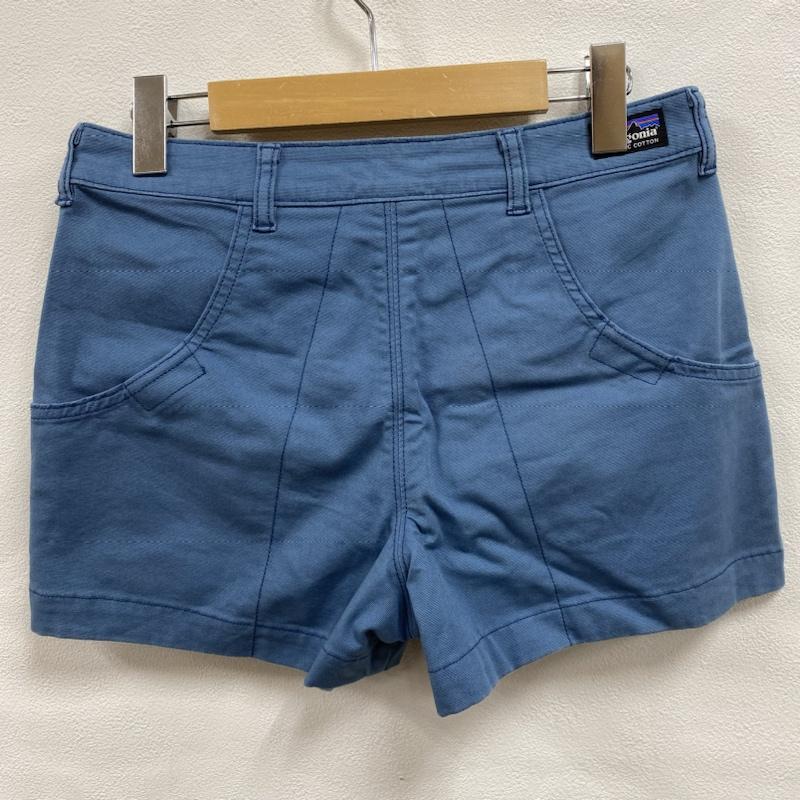 パタゴニア patagonia パンツ ショートパンツ 2020ss Stand Up Shorts スタンドアップ ショーツ 58160 2 ワンポイント X ロゴ、文字 水色 / ライトブルー / レディース USED 古着 中古 50122916