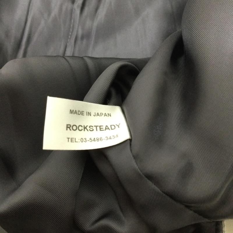 ロックステディ Rock Steady ベスト ベスト ROCK　STEADY　ベスト　ジレ　前開き　スーツベスト M 無地 黒 / ブラック / black メンズ USED 古着 中古 50122953