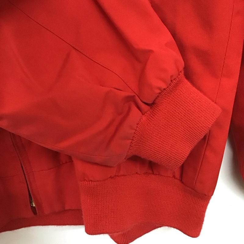 ラコステ LACOSTE ジャケット、上着 ジャケット、ブレザー ジップアップジャケット アウター ノーカラージャケット L ロゴ、文字 赤 / レッド /  メンズ USED 古着 中古 10132909