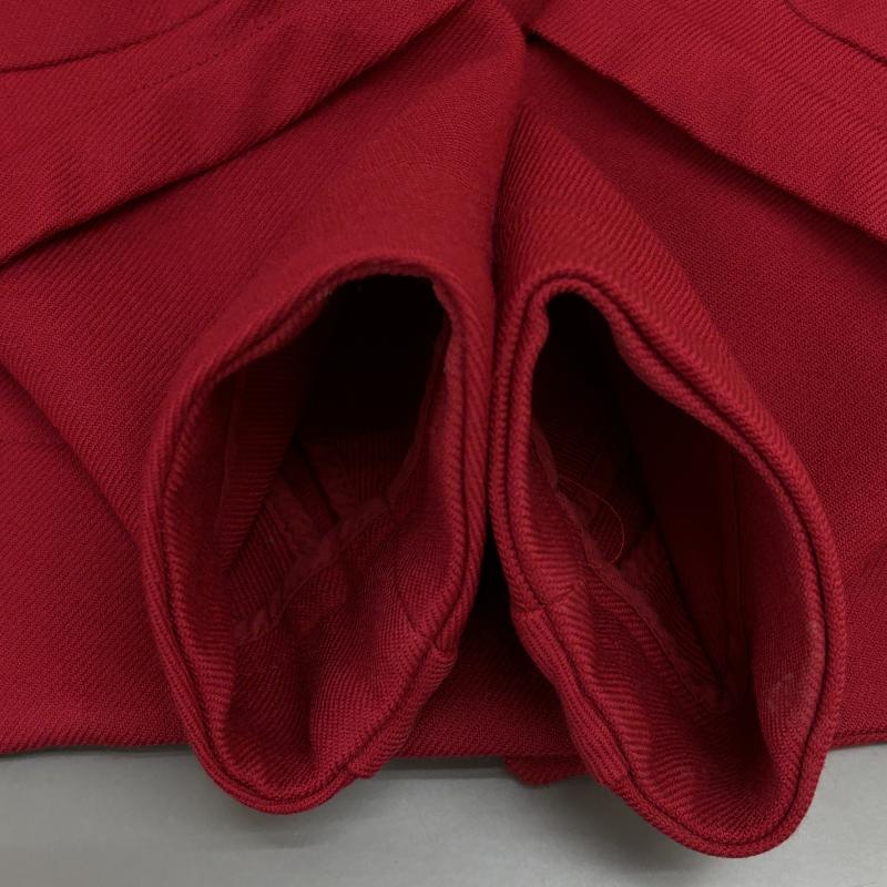 マルニ MARNI コート コート一般 ウール ラウンド ニットレイヤード カラー 比翼 ステンカラー 40 赤 / レッド / red レディース USED 古着 中古 50123051