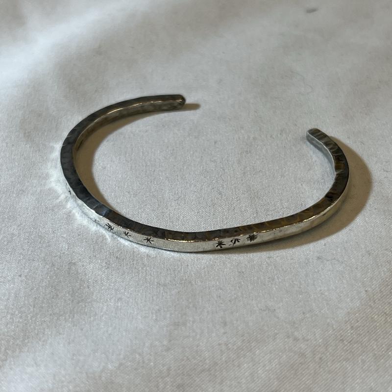 古着 USED アクセサリー ブレスレット、バングル シルバー HN刻印 バングル - メンズ USED 古着 中古 50123052