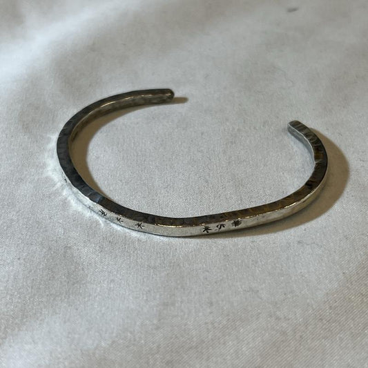 古着 USED アクセサリー ブレスレット、バングル シルバー HN刻印 バングル - メンズ USED 古着 中古 50123052