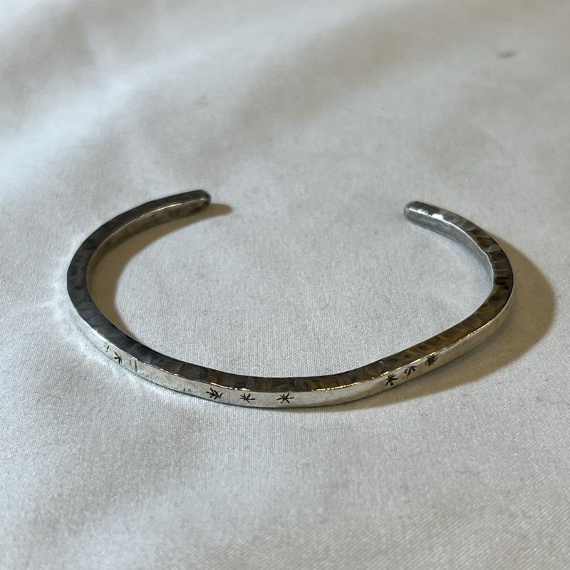 古着 USED アクセサリー ブレスレット、バングル シルバー HN刻印 バングル - メンズ USED 古着 中古 50123052