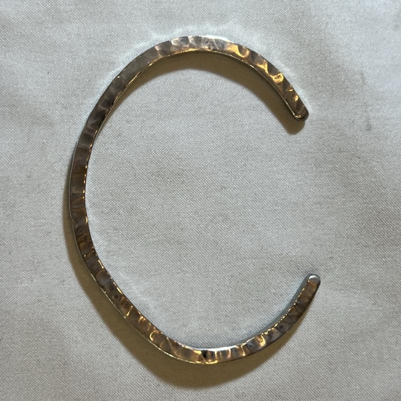 古着 USED アクセサリー ブレスレット、バングル シルバー HN刻印 バングル - メンズ USED 古着 中古 50123052