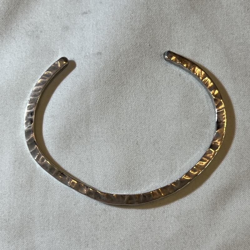 古着 USED アクセサリー ブレスレット、バングル シルバー HN刻印 バングル - メンズ USED 古着 中古 50123052