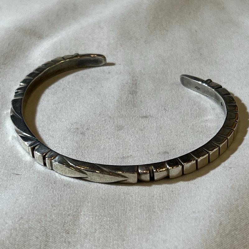 古着 USED アクセサリー ブレスレット、バングル シルバー インディアンジュエリー バングル - メンズ USED 古着 中古 50123055