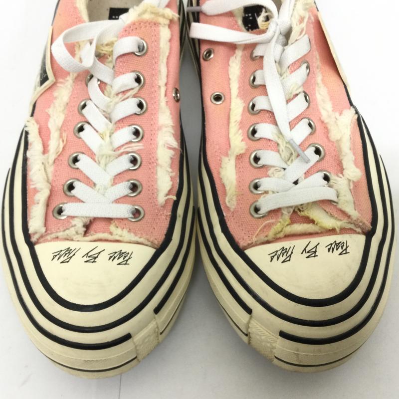 ヨウジヤマモト Yohji Yamamoto スニーカー スニーカー XVESSEL ヴェセル 再構築スニーカー J3223V 24.0cm 桃 / ピンク / pink レディース USED 古着 中古 50123082