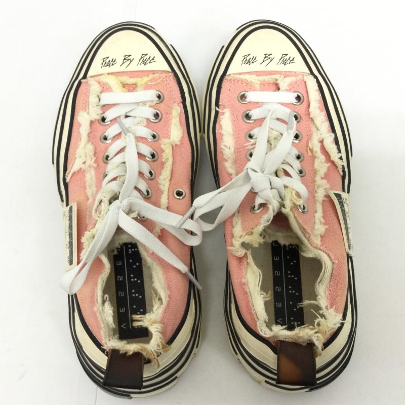 ヨウジヤマモト Yohji Yamamoto スニーカー スニーカー XVESSEL ヴェセル 再構築スニーカー J3223V 24.0cm 桃 / ピンク / pink レディース USED 古着 中古 50123082