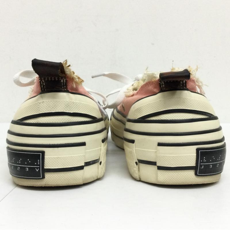 ヨウジヤマモト Yohji Yamamoto スニーカー スニーカー XVESSEL ヴェセル 再構築スニーカー J3223V 24.0cm 桃 / ピンク / pink レディース USED 古着 中古 50123082