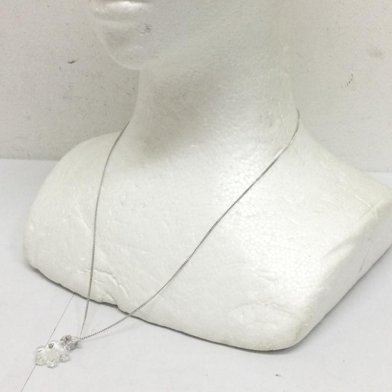 シルバー （９２５） シルバー （９２５） アクセサリー ネックレス、ペンダント 雪の結晶 クリスタル - 銀 / シルバー / silver color レディース USED 古着 中古 50123107