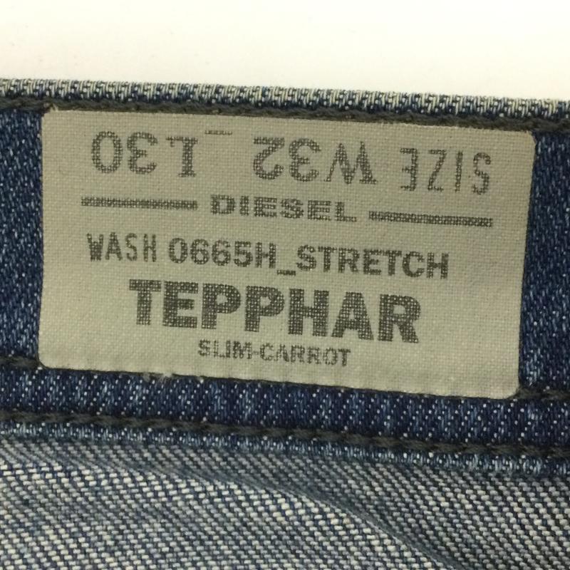 ディーゼル DIESEL パンツ デニム、ジーンズ TEPPHAR 32インチ 青 / ブルー / blue メンズ USED 古着 中古 50123135