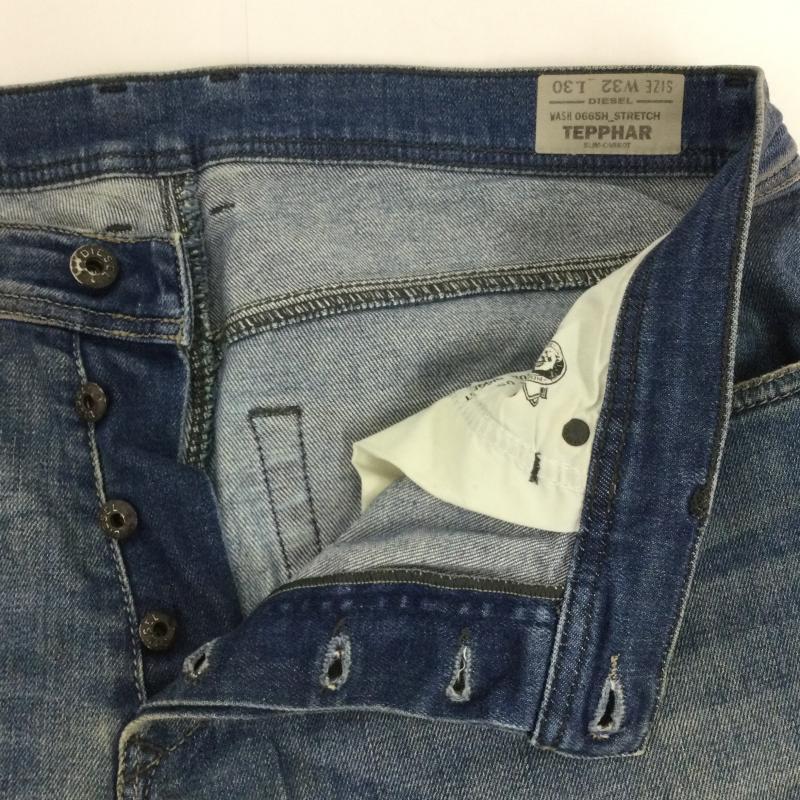 ディーゼル DIESEL パンツ デニム、ジーンズ TEPPHAR 32インチ 青 / ブルー / blue メンズ USED 古着 中古 50123135