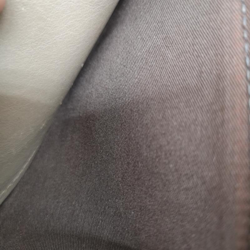 イルビゾンテ IL BISONTE 財布 コンパクト財布 レザー コンパクト ウォレット コインケース - グレージュ / グレージュ / レディース USED 古着 中古 50123222
