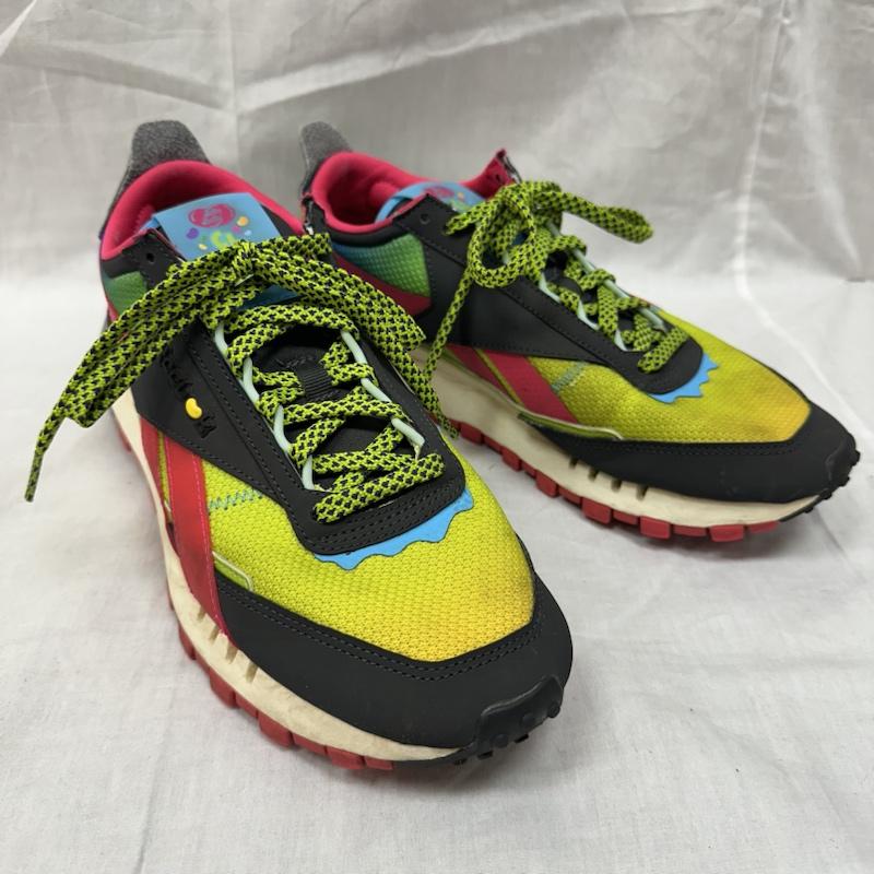 リーボック Reebok スニーカー スニーカー GW3376 × JELLY BELLY CLASSIC LEATHER ジェリー ベリー クラシック レザー 27.0cm 黄 / イエロー / yellow X 桃 / ピンク / pink X 緑 / グリーン / green メンズ USED 古着 中古 50123287