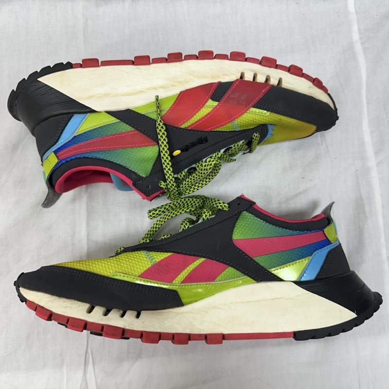 リーボック Reebok スニーカー スニーカー GW3376 × JELLY BELLY CLASSIC LEATHER ジェリー ベリー クラシック レザー 27.0cm 黄 / イエロー / yellow X 桃 / ピンク / pink X 緑 / グリーン / green メンズ USED 古着 中古 50123287