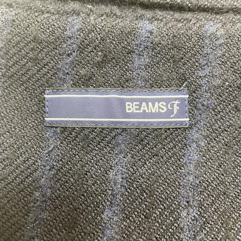 ビームスエフ BEAMS F ジャケット、上着 ジャケット、ブレザー ストライプ テーラード ジャケット 3ボタン ウール ブレザー 21-16-0626-786 46 ストライプ 紺 / ネイビー / navy メンズ USED 古着 中古 50123350