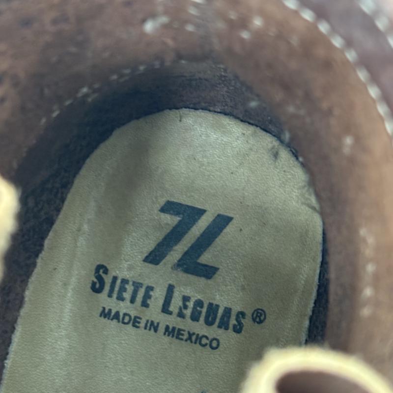 シエテ レグアス SIETE LEGUAS ブーツ 一般 ワークビブラムソール 5250　6110　MEXICO US：5.5 メンズ USED 古着 中古 50123462
