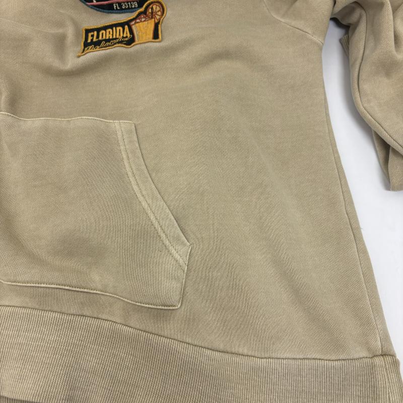 アヴィレックス AVIREX パーカー 長袖 FADE WASH WAPPEN PARKA フェイドウォッシュ ワッペンパーカ 783-4131602 FREE レディース USED 古着 中古 50123478