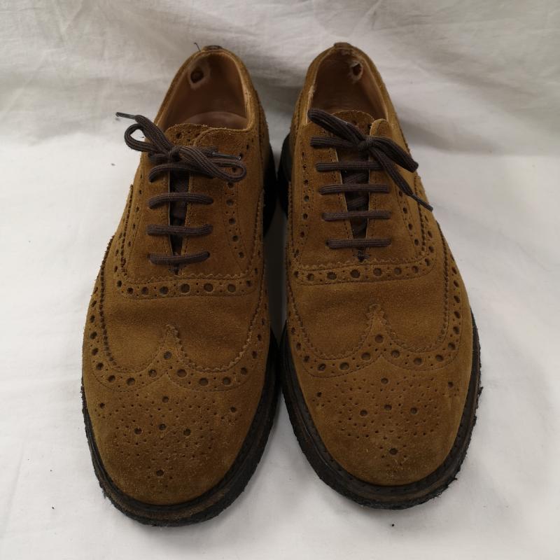 チャーチ Church s 革靴 革靴 FAIR FIELD フェアフィールド 7347/89 ウイングチップ シューズ UK：6 茶 / ブラウン / brown メンズ USED 古着 中古 50123482