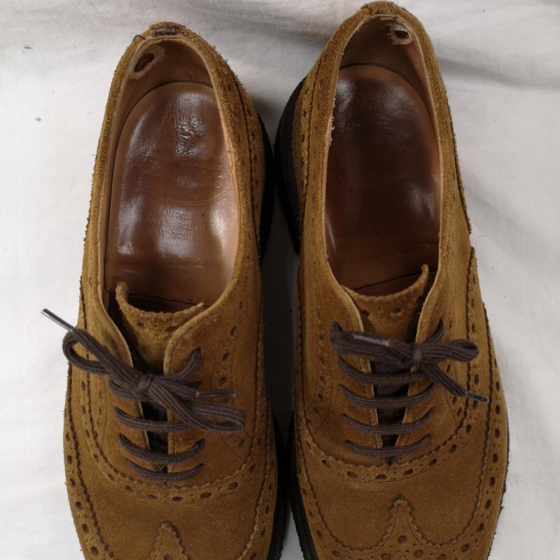 チャーチ Church s 革靴 革靴 FAIR FIELD フェアフィールド 7347/89 ウイングチップ シューズ UK：6 茶 / ブラウン / brown メンズ USED 古着 中古 50123482