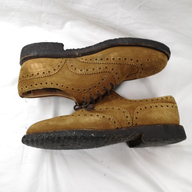 チャーチ Church s 革靴 革靴 FAIR FIELD フェアフィールド 7347/89 ウイングチップ シューズ UK：6 茶 / ブラウン / brown メンズ USED 古着 中古 50123482
