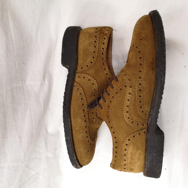 チャーチ Church s 革靴 革靴 FAIR FIELD フェアフィールド 7347/89 ウイングチップ シューズ UK：6 茶 / ブラウン / brown メンズ USED 古着 中古 50123482